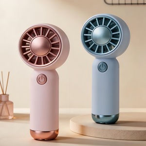 Lingpan Portable Handheld <b>Fan</b> 5W Rechargeable <b>USB</b> Charging Lightweight Travel <b>Mini</b> <b>Fan</b> - Product Image 4