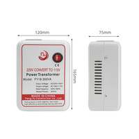 Convertisseur de tension professionnel monophasé 300W 220V vers 110V, transformateur toroïdal abaisseur de tension, sortie AC100V-110V