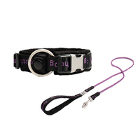 Collier élégant et doux pour chien et chat Touchdog, anti-diffusion, anti-étranglement, laisse réfléchissante avec étiquette, accessoires pour animaux de compagnie OEM