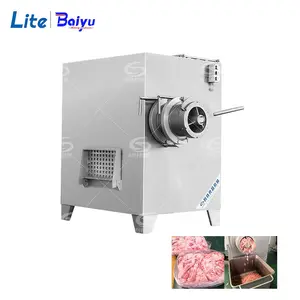 Chất lượng cao đầy đủ thép không gỉ cấp giấy chứng nhận máy cắt thịt đông lạnh máy xay thịt để bán