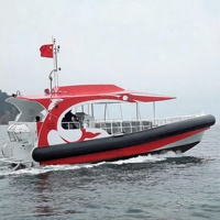 Bateau à réaction à grande vitesse Grandsea AL-1250, longueur 41 pieds, aluminium, 11 places, à vendre