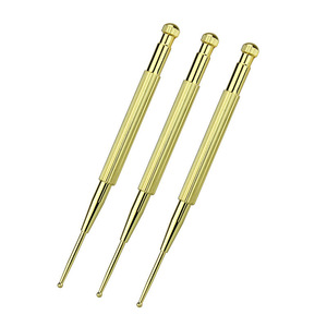 Hoge kwaliteit roestvrijstalen acupuntpen gezichtsreflexologie tool metalen massage stick beauty multifunctionele guasha massagestaaf - Product Image 3