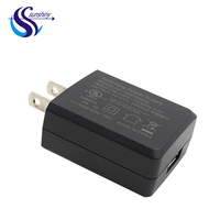Adaptateur secteur USB 5V 1A 2A 2000mA avec prises US et EU, certifié cUL FCC CE, Chargeur 5V