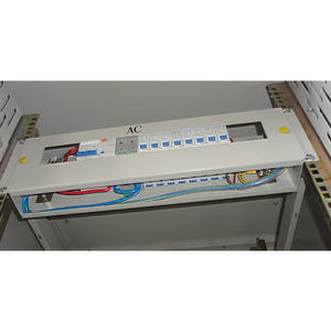 Armoire d'équipement extérieure grise étanche IP65 certifiée ISO/CE/RoHS, solution intégrée pour mini-abri télécom, montage au sol - Product Image 4