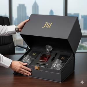 Boîtes rigides élégantes en carton pour l'emballage de ceintures, boîte cadeau d'accessoires de luxe avec plateau d'insertion personnalisé - Product Image 1