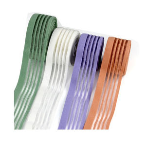 Groothandel 3.7Cm Ondergoed Elastische Band Holle Ademende Yoga Badpak Elastische Band Zwart En Wit Op Voorraad - Product Image 1