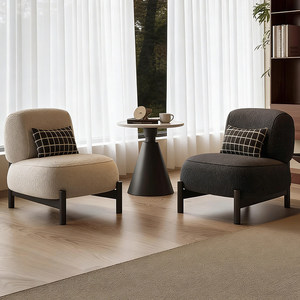 Fauteuils en velours rétro, style nordique, mobilier de luxe moderne, <span class=keywords><strong>fauteuil</strong></span> d'hôtel, de bureau, canapé d'appoint en métal pour la maison, chaises de salon - Product Image 2