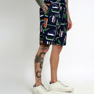 Pantaloncini da Mare Impermeabili da Uomo con Coulisse in Vita, Casual Estivi, Produzione Diretta OEM - Product Image 1