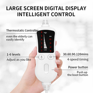 Wearable Large Shawl Heated Pad Winter Electric Blanket Washable Reusable for Multiple Areas for Travel - Product Image 5