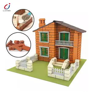 Chengji Mini ciment <span class=keywords><strong>maison</strong></span> bricolage Kit bricolage jardin Villa assembler à la main modèle jouer Creativediy <span class=keywords><strong>Miniature</strong></span> <span class=keywords><strong>maison</strong></span> Kit <span class=keywords><strong>Construction</strong></span> - Product Image 2
