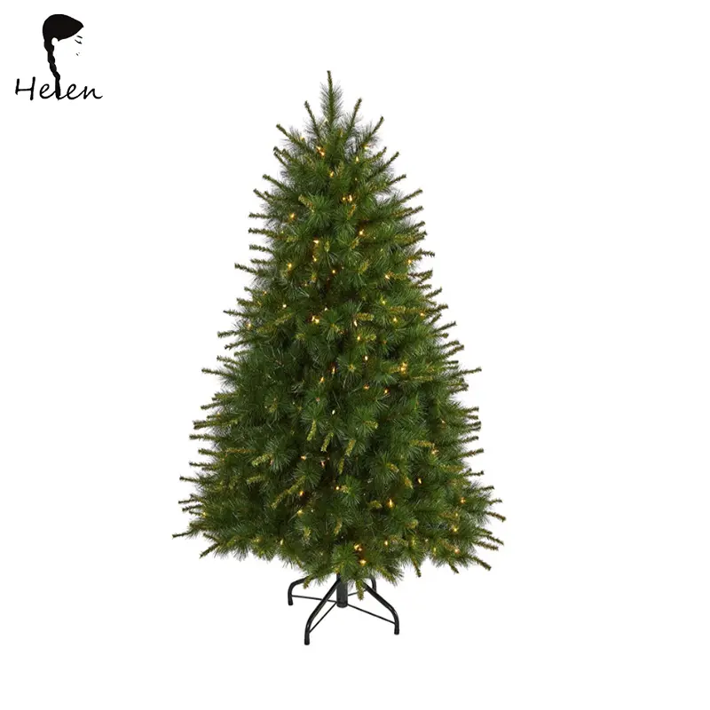Popular Christmas tree decoration durable large artificial green Christmas tree for shopping mall decorations