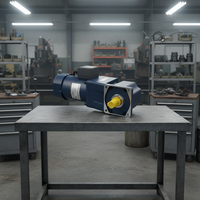 Moteur à engrenages AC à vitesse contrôlée de haute précision, monophasé, 3-500 tr/min, 120W, 220V, 6IK120GU-CFT, IE3, personnalisable