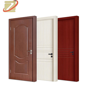 ZC Maßgefertigte Luxuriöse Moderne <span class=keywords><strong>Design</strong></span> Wasserdichte WPC-Holz-Innentür für Schlafzimmer, Büro und Wohnung - Product Image 6