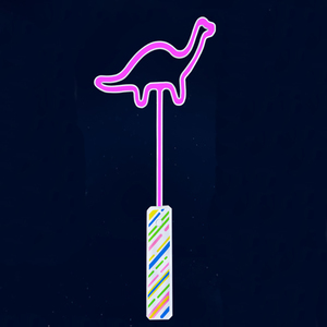 Khủng Long Neon Phát Sáng <span class=keywords><strong>Led</strong></span> Đảng Stick nhấp nháy bất kỳ hình dạng sao loại cho trường phục sinh tốt nghiệp lễ Tạ ơn buổi hòa nhạc bên - Product Image 6