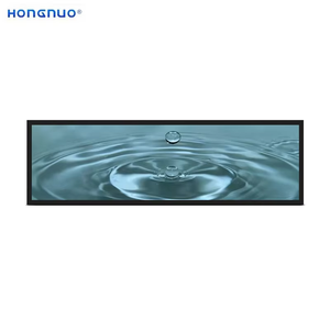 Écran LCD mural étiré HONGNUO de 58,4 pouces de large avec dissipation thermique, affichage publicitaire en bande longue pour bureaux et halls d'accueil - Product Image 3