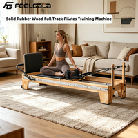 Offre Spéciale : Ensembles de Yoga Multifonctions de Haute Qualité, Pilates, Gym, Personnalisables pour Usage Domestique, Reformer Pilates en Bois de Caoutchouc, Studio Pilates