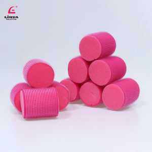 Rodillo de esponja para pintura, rizador de pelo grande de plástico, sin calor, bricolaje - Product Image 6