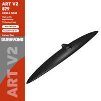 Hydrofoil Dynamique AXIS ART V2 879 en Fibre de Carbone – Performances Optimales pour Freestyle en Eau Confinée, Changement de Direction Rapide et Fluide
