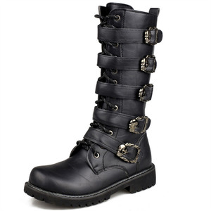 Hombres Botas Punk