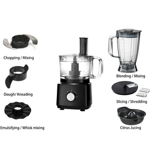 Electrodoméstico <span class=keywords><strong>de</strong></span> Cocina para Bebés, Procesador <span class=keywords><strong>de</strong></span> <span class=keywords><strong>Alimentos</strong></span> Eléctrico 8 en 1 <span class=keywords><strong>de</strong></span> 750W para Picar, Rebanar y Mezclar Carne - Product Image 4