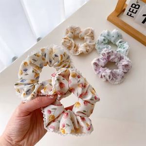 Chouchous pour cheveux unisexe en polyester et mousseline, surdimensionnés, anti-pointe, avec fermeture éclair, style européen et américain, pour filles - Product Image 2