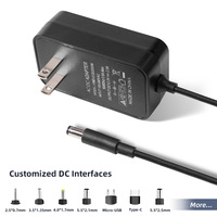 Adaptateurs secteur 5V 9V 15V 18V 12V 24V 30V 1A 2A 3A 1.5A 2.5A 15W 18W 20W 21.6W 24W 30W Transformateurs AC DC Prises murales