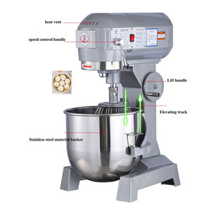 Batidora Profesional con Pantalla Digital, Mezcladora de Alimentos de Gran Capacidad, Amasadora de Masa, Batidora de Huevos y Pasteles, Batidora de Cocina con Cabezal Inclinable - Product Image 3