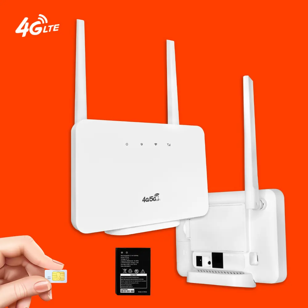 Chất Lượng Tốt Cp106 5000MAh Wifi Router 4G LTE Với Khe Cắm Thẻ Sim B316-855 Routeur Wifi Văn Phòng Kinh Doanh Sử Dụng