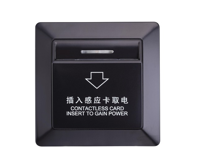 Smartek Hotel System Energy Saving Switch With/Without Room No. Hotel Power Switch M1 RF Card