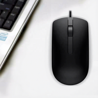 Souris de jeu filaire USB pour ordinateur portable, capteur optique, vente directe usine, en stock, idéale pour le bureau