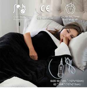 Cobertor Elétrico de Água Quente com Temperatura Constante, Almofada Térmica Mini para Escritório, Colchão Elétrico - Product Image 2