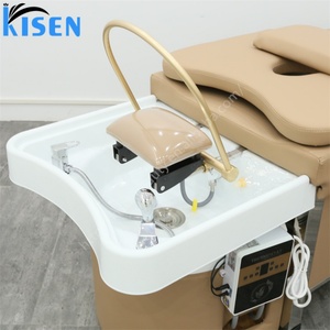Kisen Luxury Salon Shampoo <b>Bed</b> <b>Portable</b> Intelligent Water Circulation Beauty Hairdressing Barber Shop New Feature - Product Image 5
