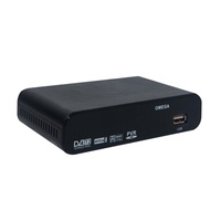 Decodificador STB de TV digital, receptor de TV de fábrica OEM y ODM, Full HD, DVBT2, receptor de TV H.265, decodificador DVB T2