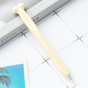 Nouveau Style Personnalité Quirky Bone Gel Stylo Creative Nouveauté Squelette Forme Réaliste Os En Plastique - Product Image 4
