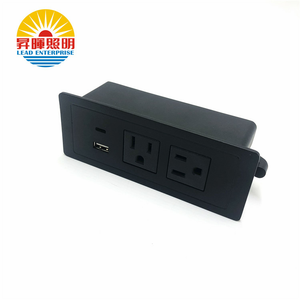 Professional AC TR Type American Type C <strong>Usb</strong> <strong>Desktop</strong> American <strong>Socket</strong> Outlet Black Power Strip Safety <strong>Socket</strong> Plug 250V,16A - Product Image 4