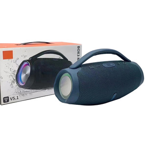 Mini Boombox3 Led Loa 10W Bass Với Xử Lý Di Động Âm Nhạc Không Dây Máy Nghe Nhạc Không Thấm Nước Cột Bên Ngoài Trời Hộp Quà Tặng - Product Image 1