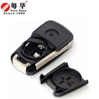 Coque de clé pliante à distance Chevrolet HU100, 2/3 boutons, remplacement pour Cruze Epica Lova Camaro Impala