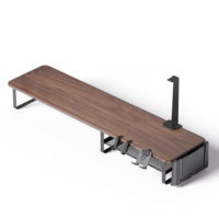 Support d'Écran Rehausseur en Bois pour Ordinateur, Bureau ou Manette de Jeu