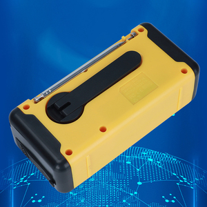 <span class=keywords><strong>Radio</strong></span> solaire d'urgence étanche AM FM DAB NOAA WB avec manivelle dynamo, batterie externe 1200 mAh, lampe torche, IPX4, SOS, survie en extérieur - Product Image 3