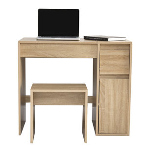 2 en 1 diseño de alta calidad suficiente espacio de almacenamiento espejo abatible de madera tocador de mesa para dormitorio - Product Image 4