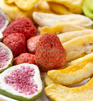 Hete Verkoop Groothandel Gezonde Snacks Gevriesdroogd Gemengd Fruit En Vacuüm Gefrituurde Groentechips Fruitchips