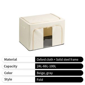 Single-Window Large Premium Foldable Storage <b>Box</b> Thick Fabric for Dustproof and Moisture-Resistant - Product Image 3