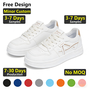 ZY2501 Zapatos <span class=keywords><strong>de</strong></span> Mujer Casuales, Nuevos Mocasines Blancos Transpirables <span class=keywords><strong>con</strong></span> Cordones, Punta Redonda y Suela Plana para Primavera, Otoño e Invierno - Product Image 4