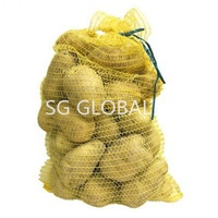 Enkelvoudige Raschel netzak 50*80cm rol voor fruitverpakkingen zoals sinaasappels, brandhout, uien, aardappelen, groenten zoals kool