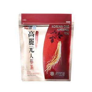 Té Instantáneo de Ginseng, 100 Sobres, Extracto Orgánico, Té Herbal para Aumentar la Energía, Anti-Fatiga y Bienestar, Té Especial de Corea - Product Image 2