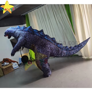 Funtoys Inflatable <strong>Dinosaur</strong> Dragon Mascot <strong>Costume</strong> Monster Fursuit Macotte Christmas Halloween for Adult - Product Image 5
