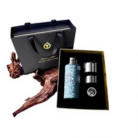 Botella de Titanio Puro con Aislamiento al Vacío, Grabado Personalizado, Gran Capacidad, Regalo Empresarial Portátil para Hombres, Mujeres y Ejecutivos de Oficina