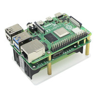 Carte d'extension de batterie Raspberry Pi 4B/3B+18650, alimentation sans interruption UPS, alimentation 5V3A, module de batterie au lithium