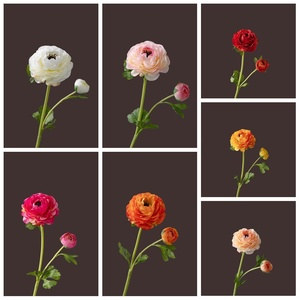 Flor Artificial de Loto de Dos Cabezas Oliver Big, para Decoración del Hogar, Directo del Fabricante - Product Image 6