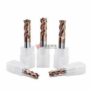 Fraise à queue sphérique en carbure de tungstène massif à 2-4 cannelures pour usinage, fabrication chinoise - Product Image 5